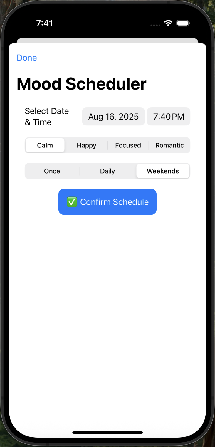 AuraLights Scheduler